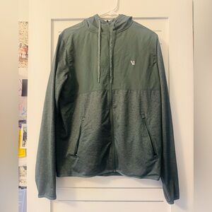 Vuori Men's Sunday Element Track Jacket M Green